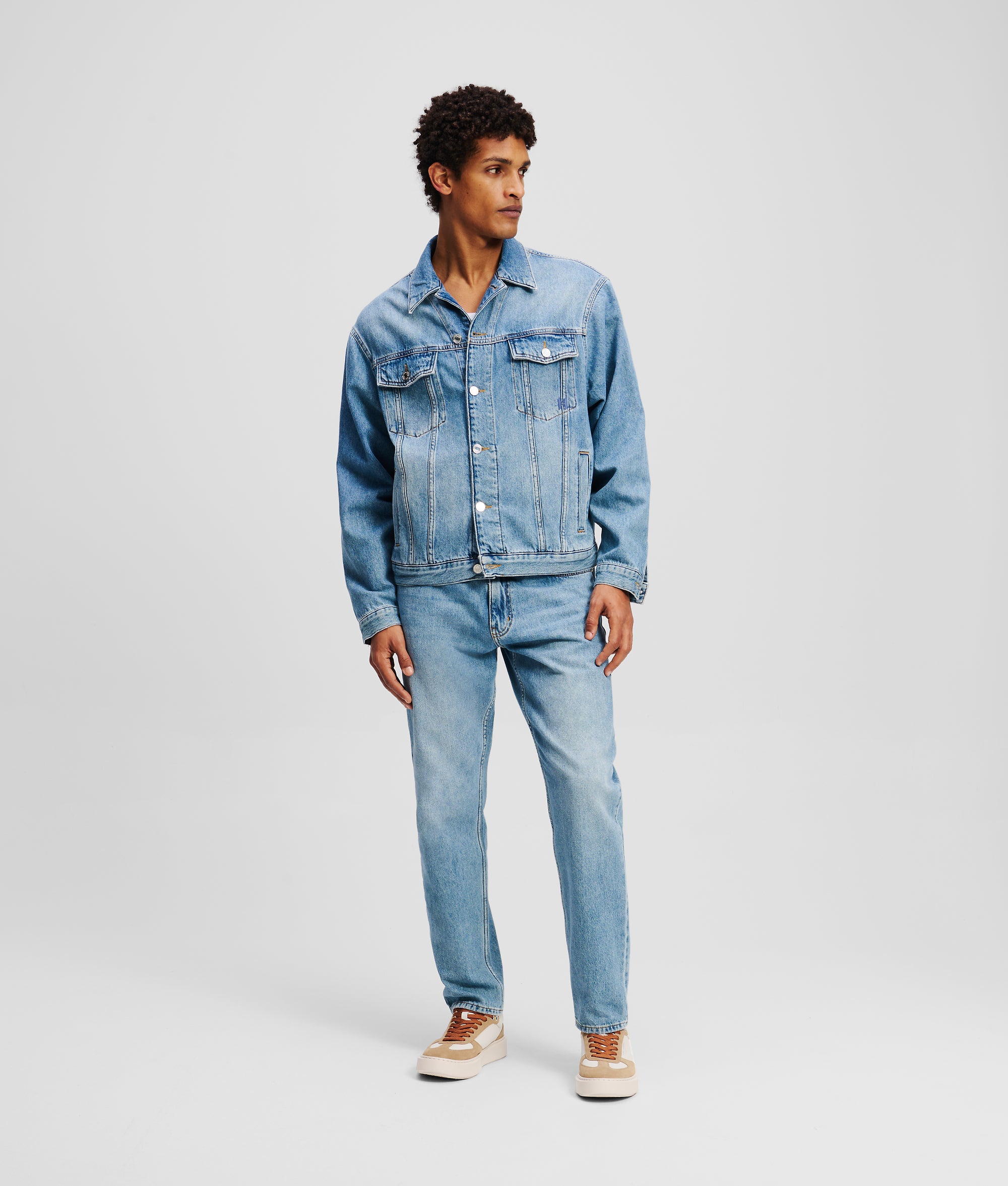 LOGO TAPERED JEANS - Image 4