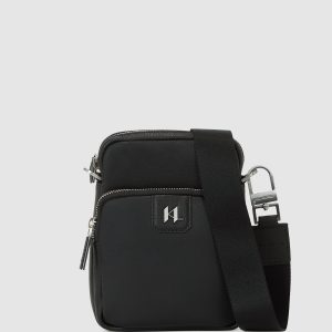 K/Monogram leather crossbody bag