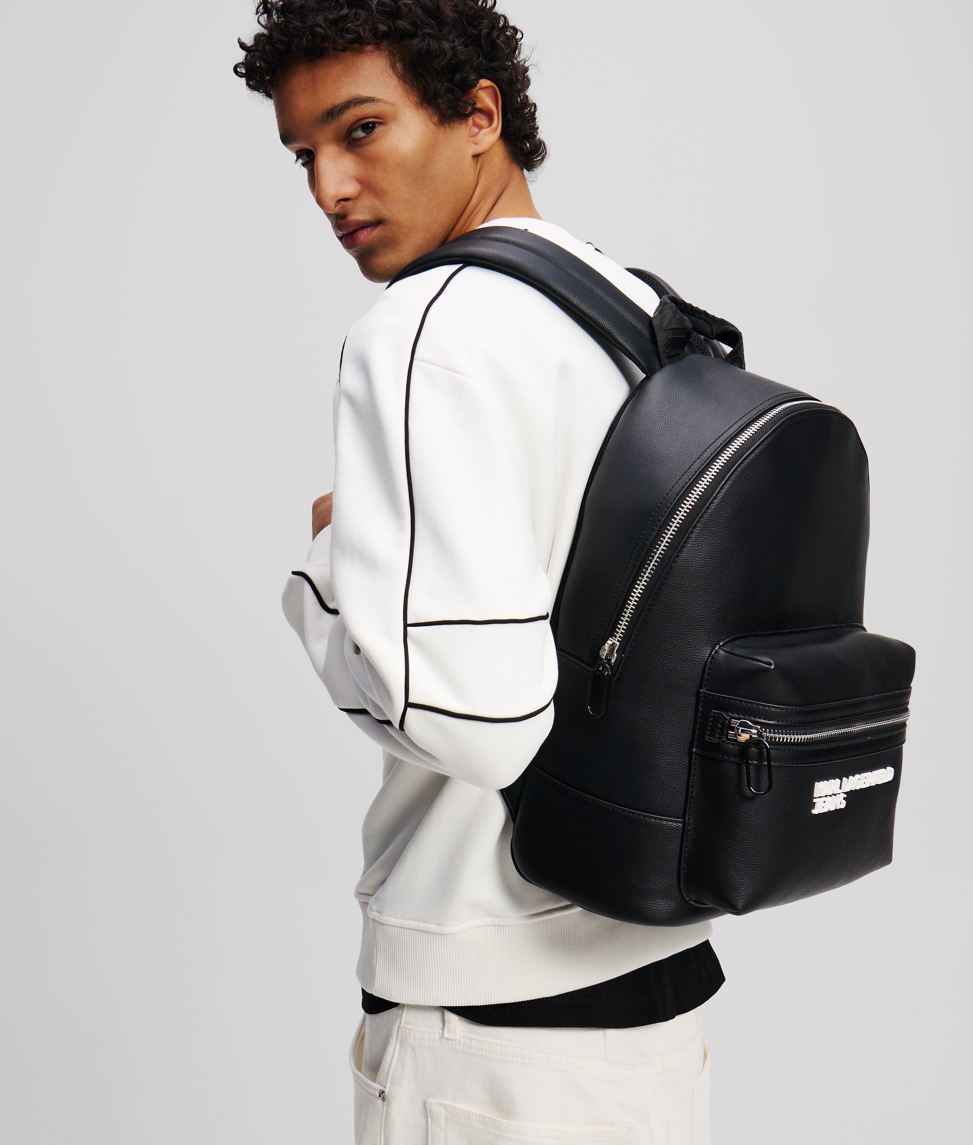 FAUX-LEATHER BACKPACK - Image 2