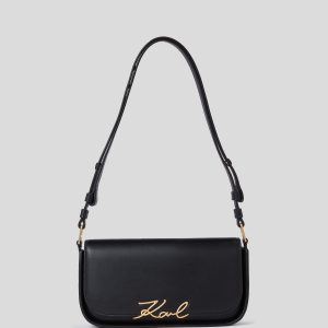 K/SIGNATURE TWO-WAY CROSSBODY BAG