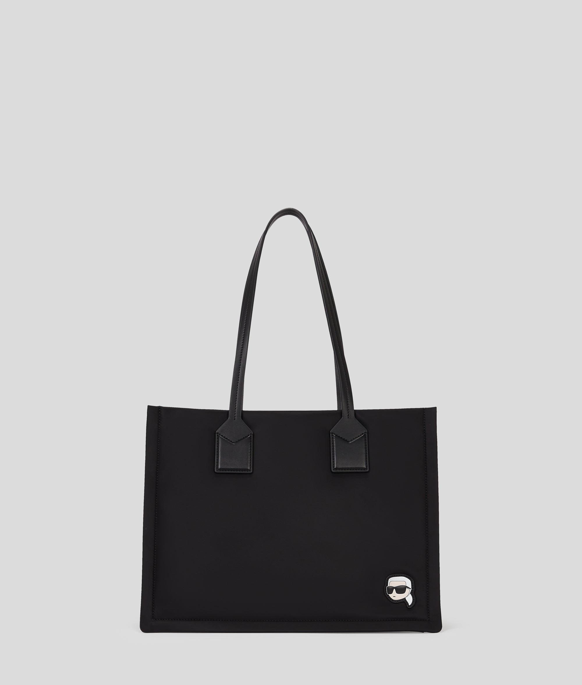 IKON NYLON MEDIUM SQUARE TOTE BAG