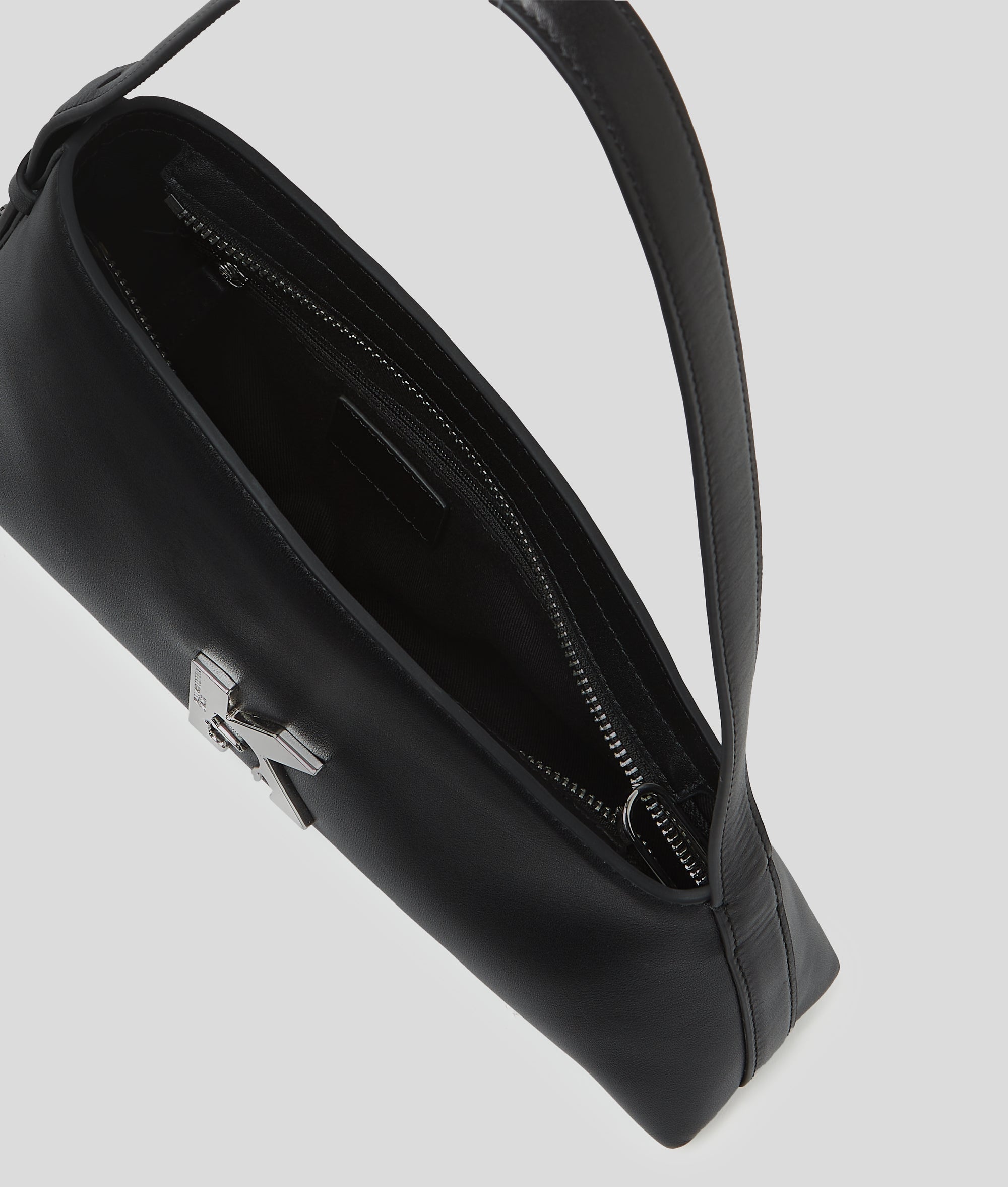 GEO LEATHER SHOULDER BAG - Image 4