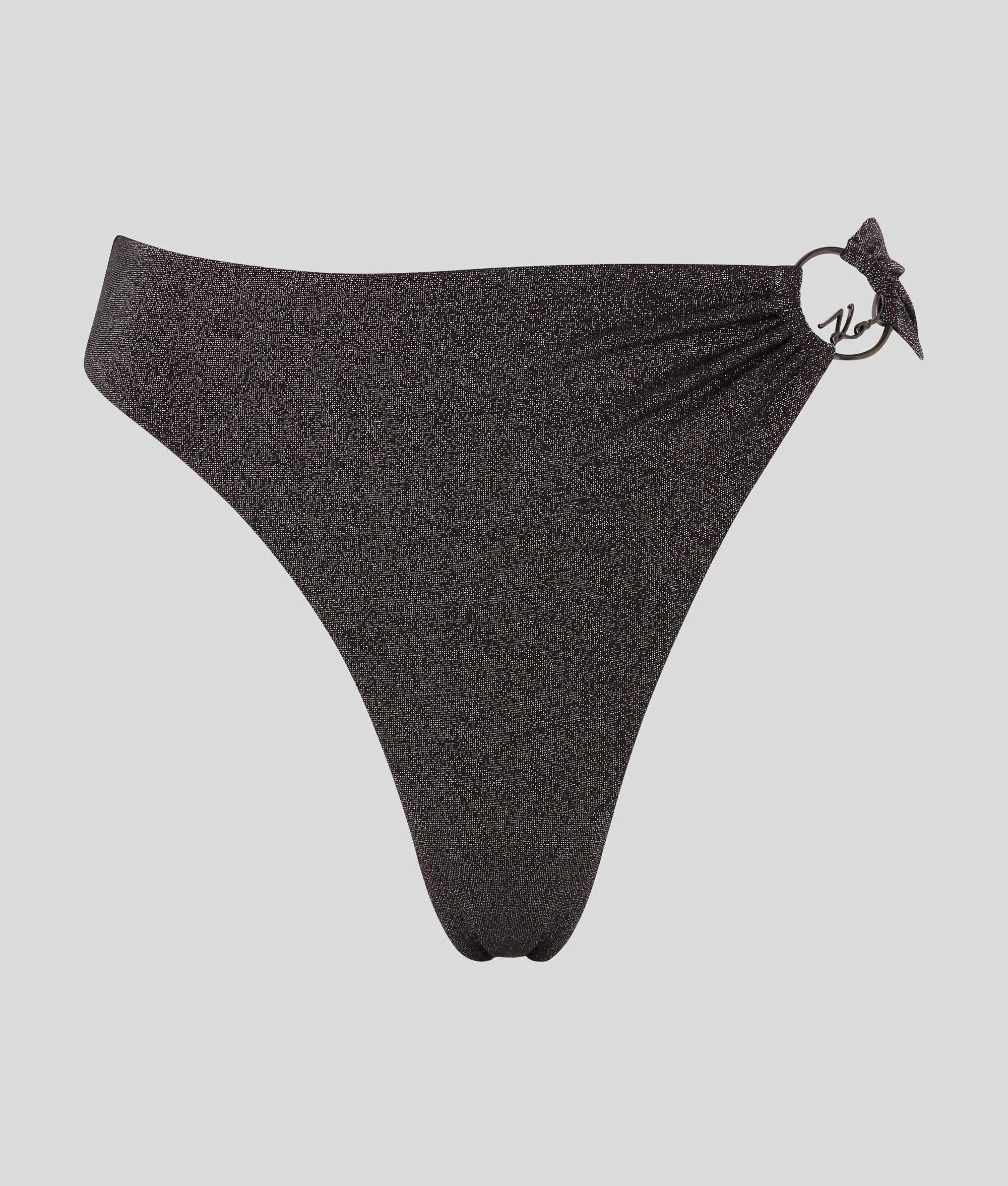 K/SIGNATURE HIGH-WAIST BIKINI BOTTOMS