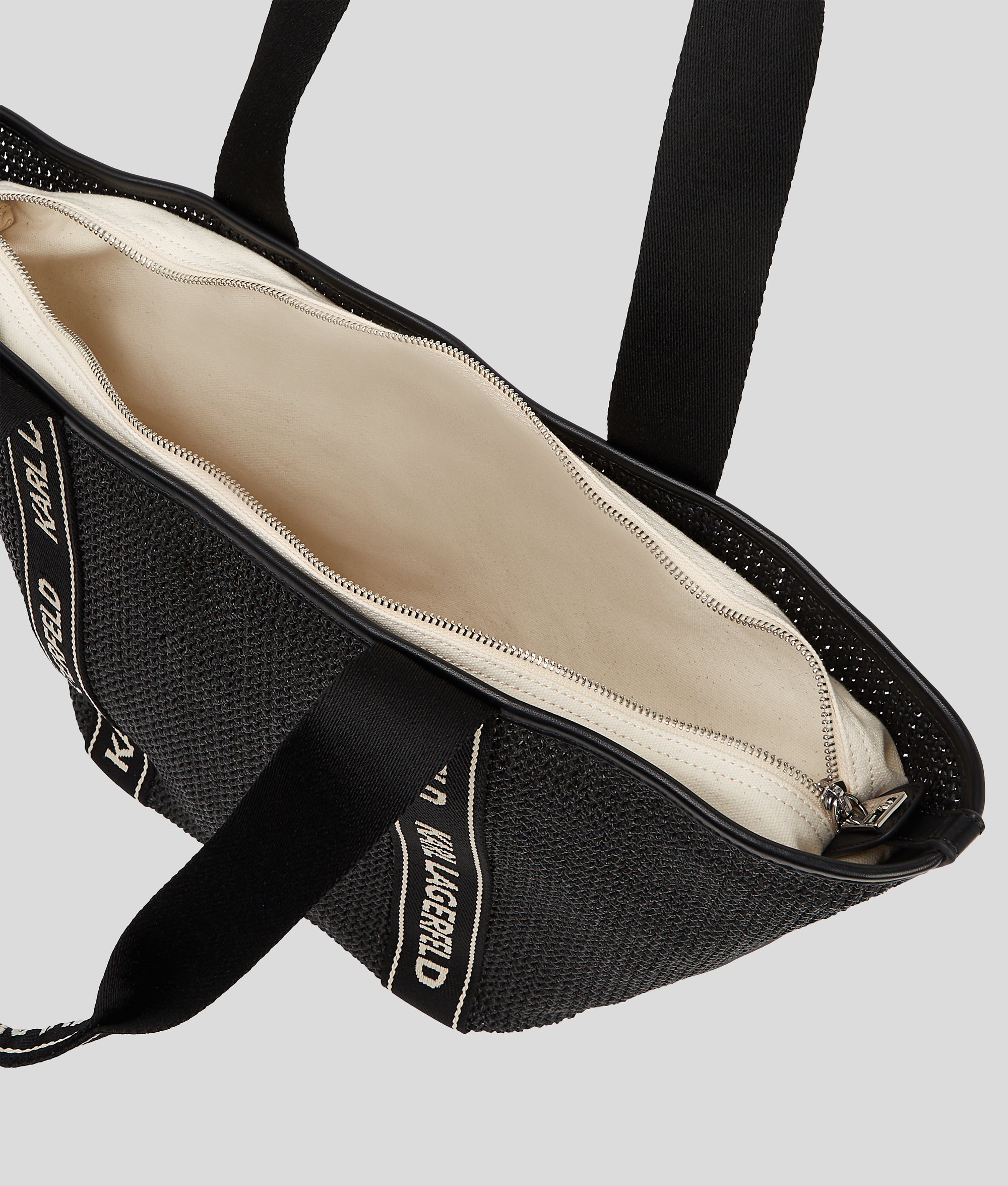 Logo woven beach tote bag - Image 5