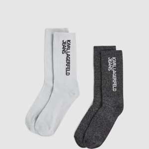 METALLIC SOCKS - 2-PACK