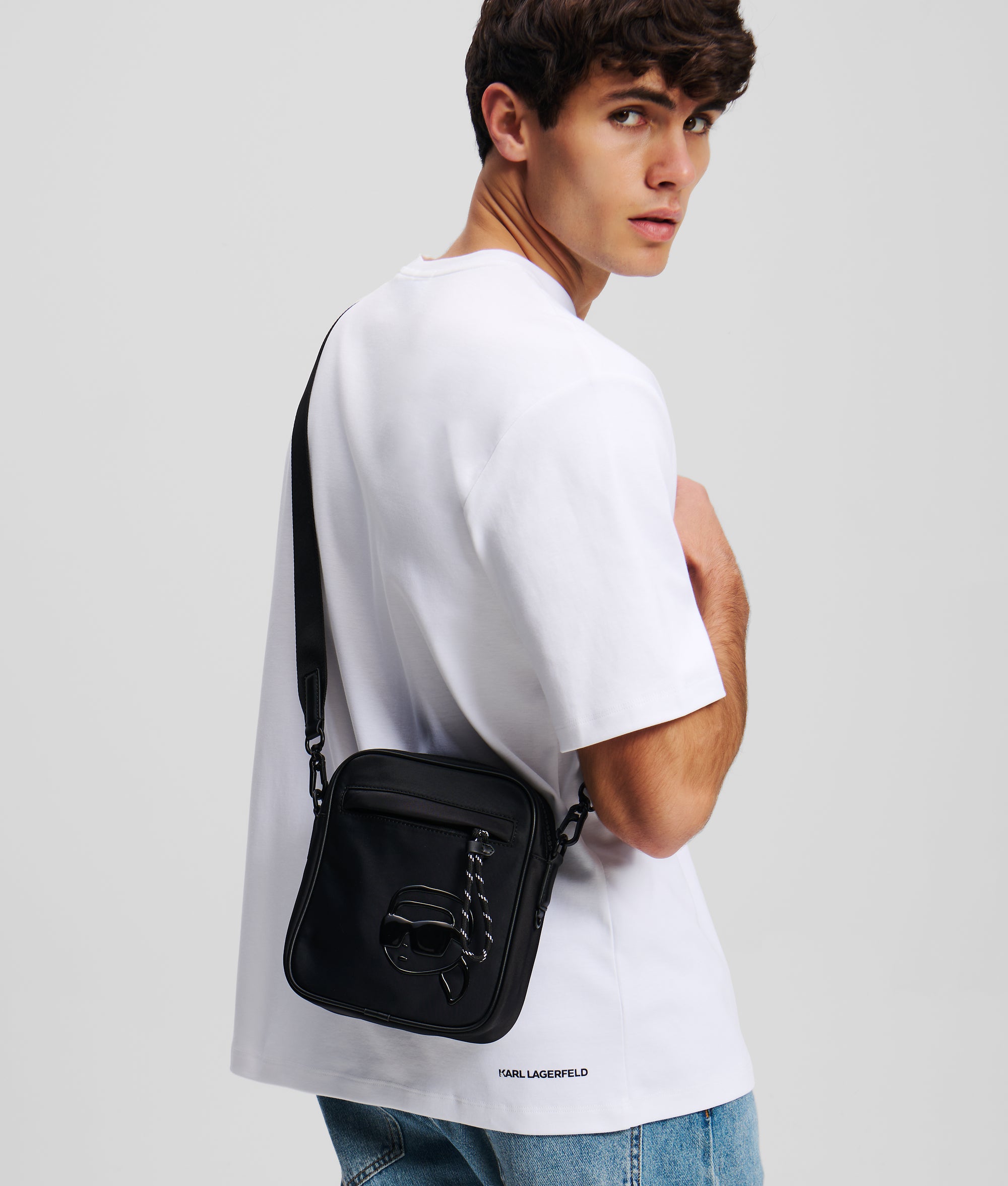 IKON K NYLON CROSSBODY BAG - Image 2