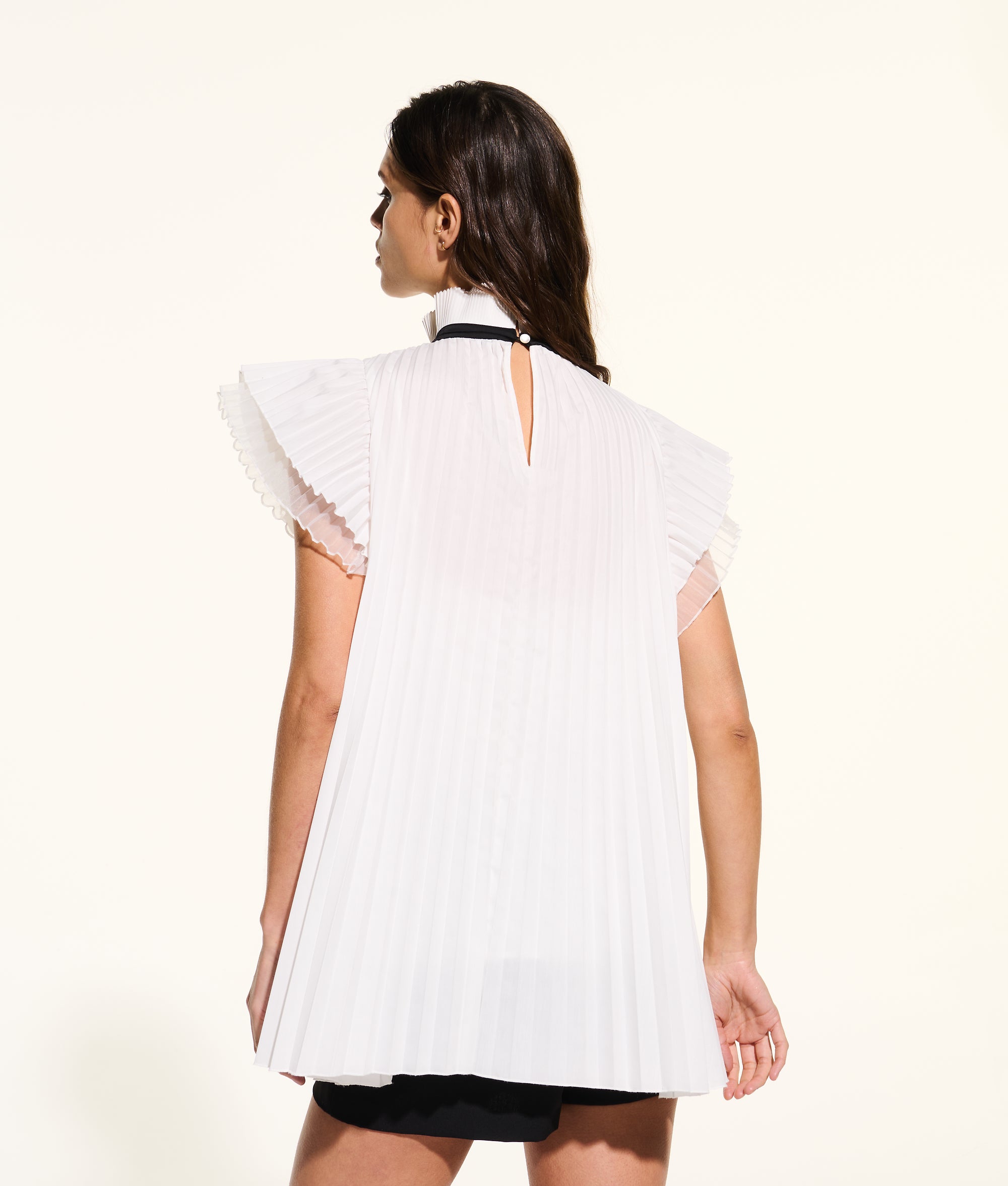 KL STUDIO PLEATED BLOUSE - Image 3