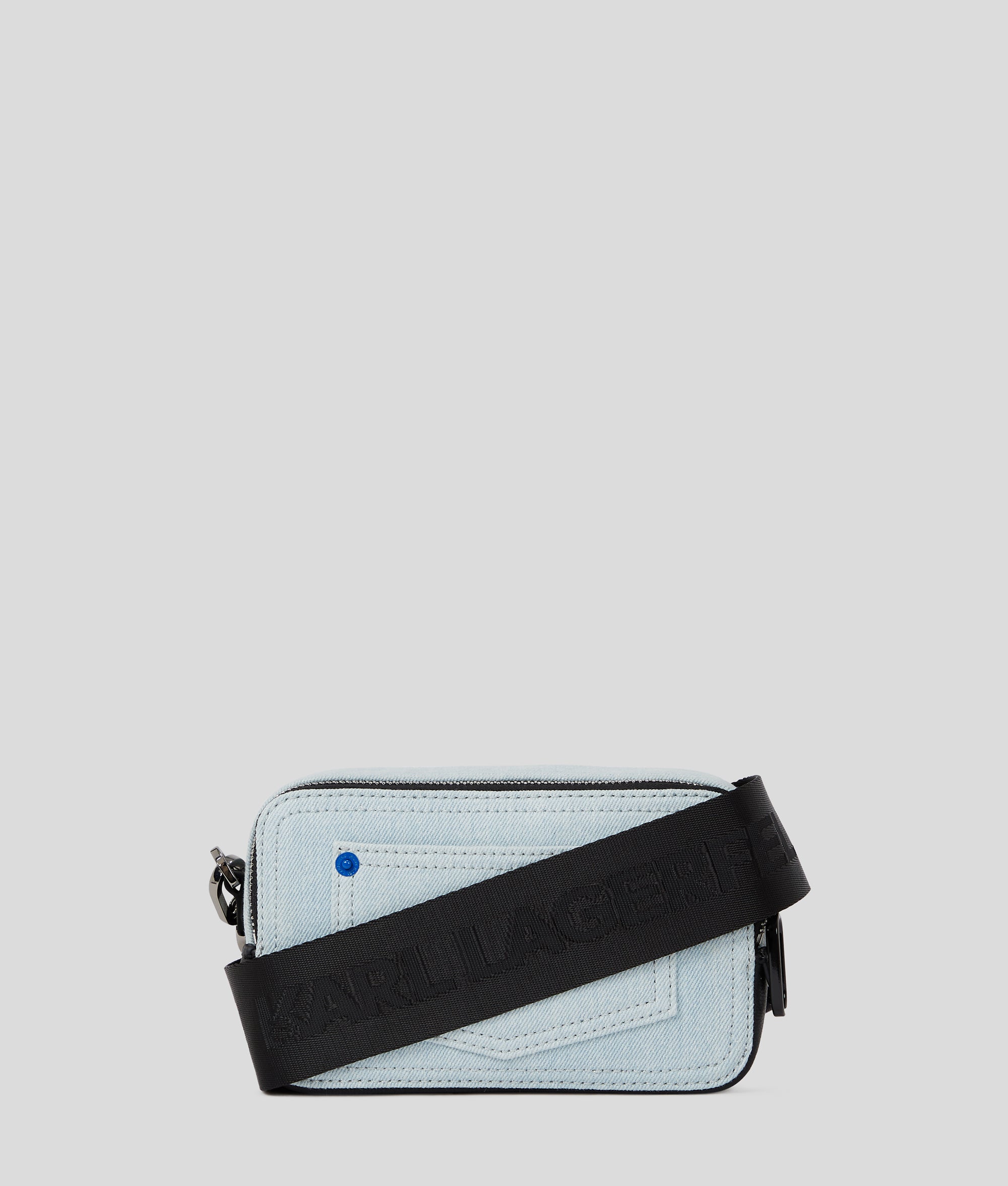 BOX LOGO DENIM CAMERA BAG - Image 4