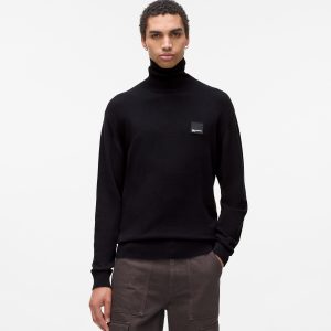 Regular roll-neck sweater