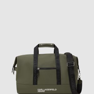 Coated weekender bag