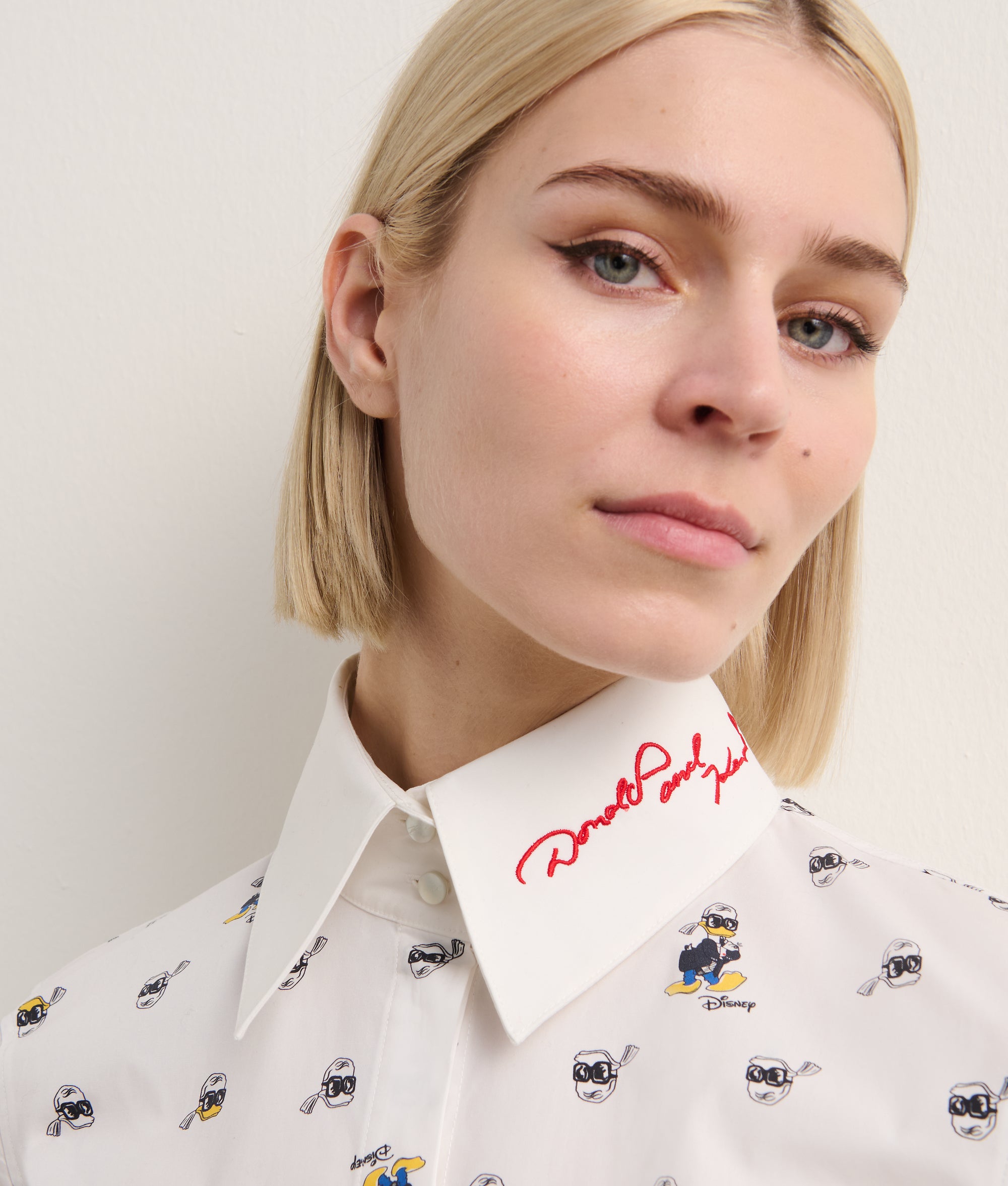DISNEY X KL ALL-OVER PRINT BLOUSE - Image 3