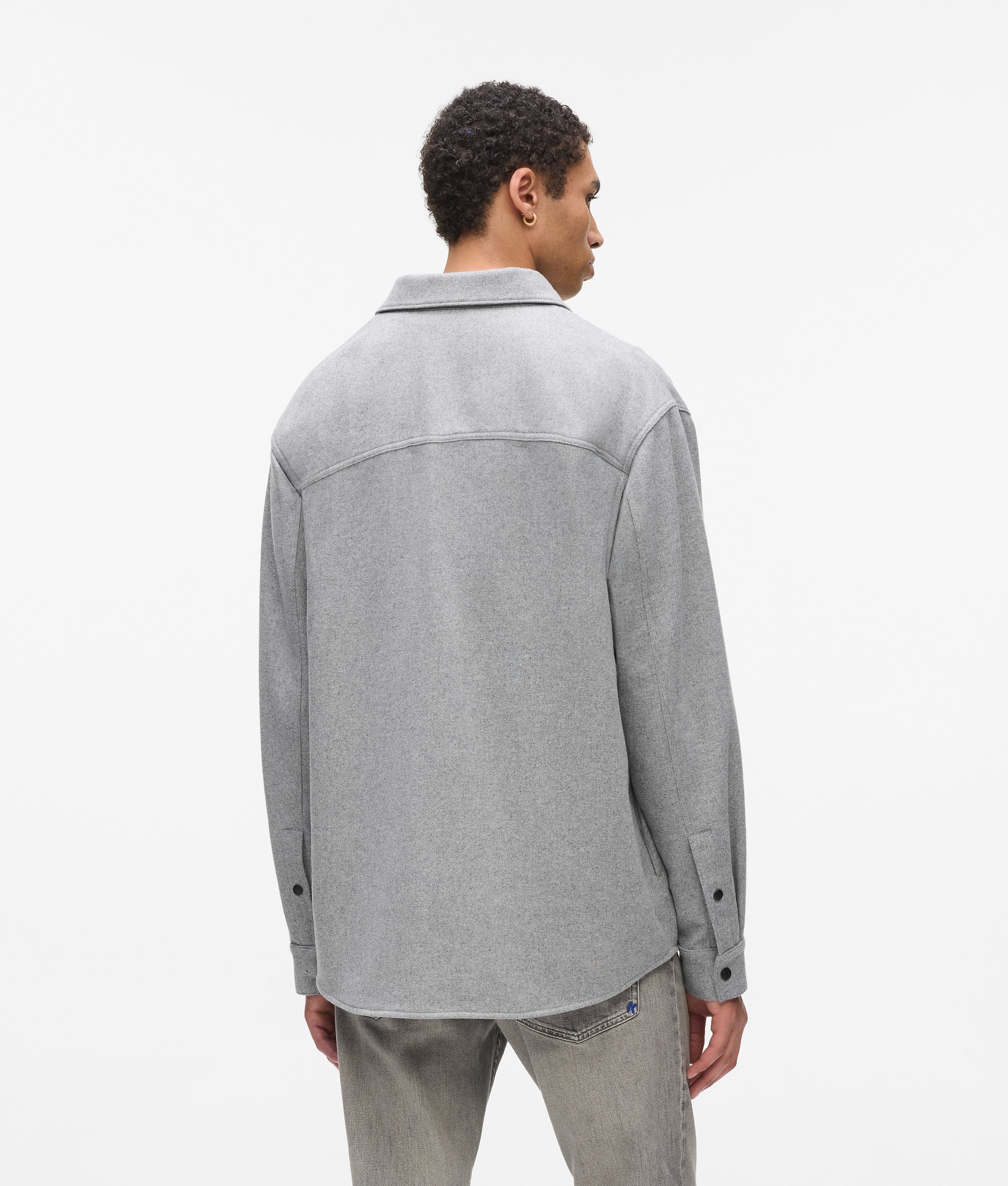 Wool-blend overshirt - Image 2