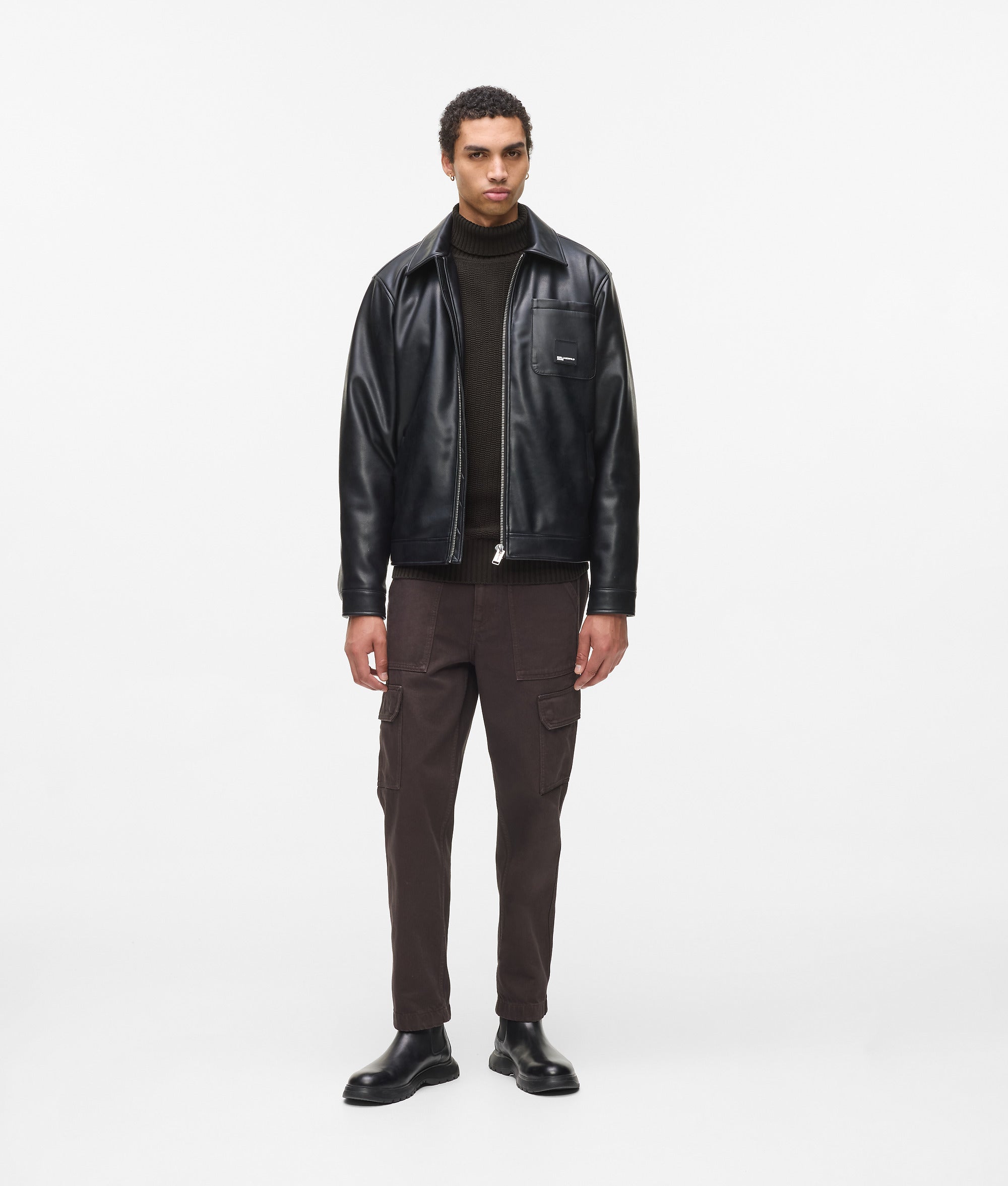 Relaxed rollneck sweater - Image 4