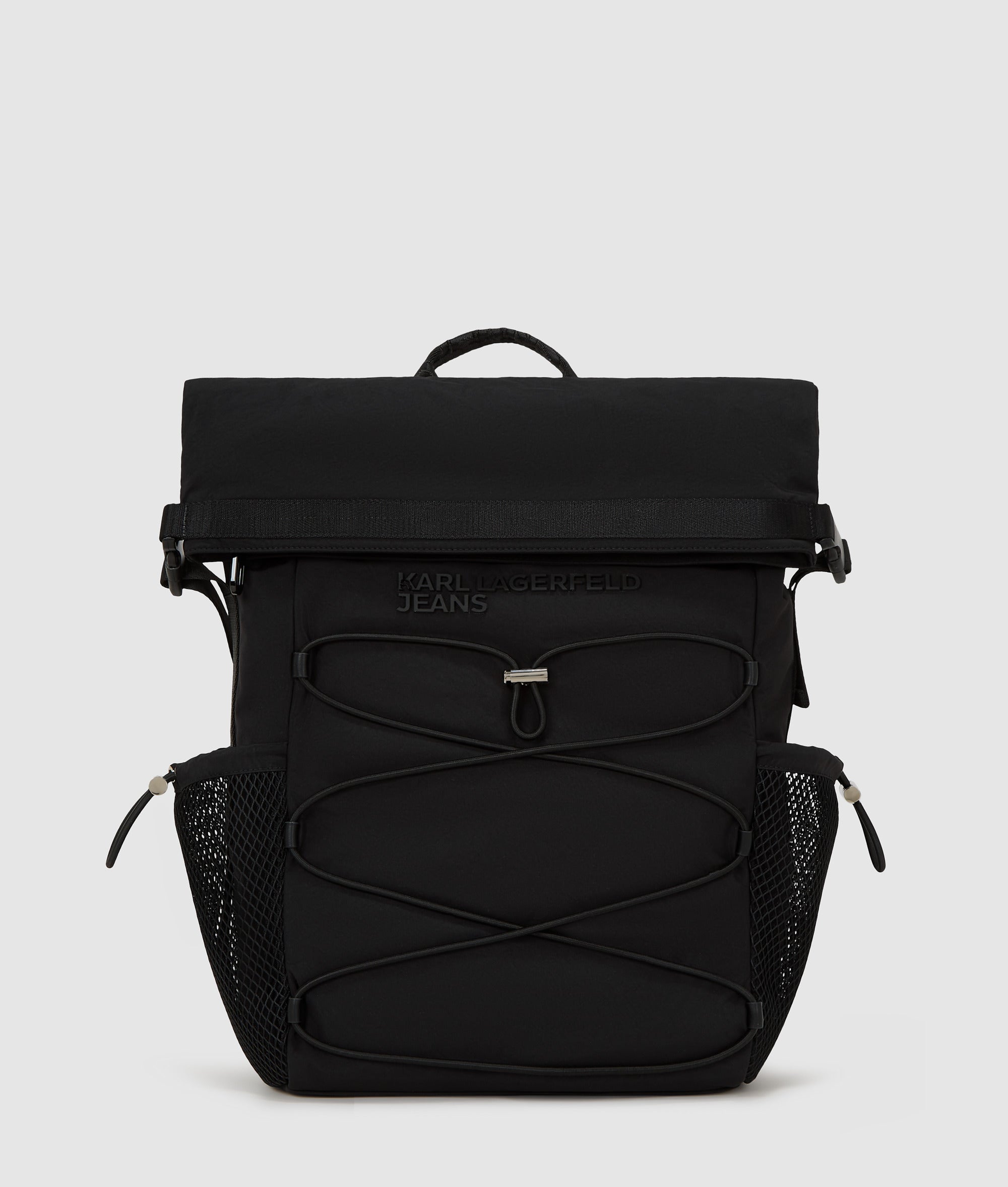 Utility drawstring backpack