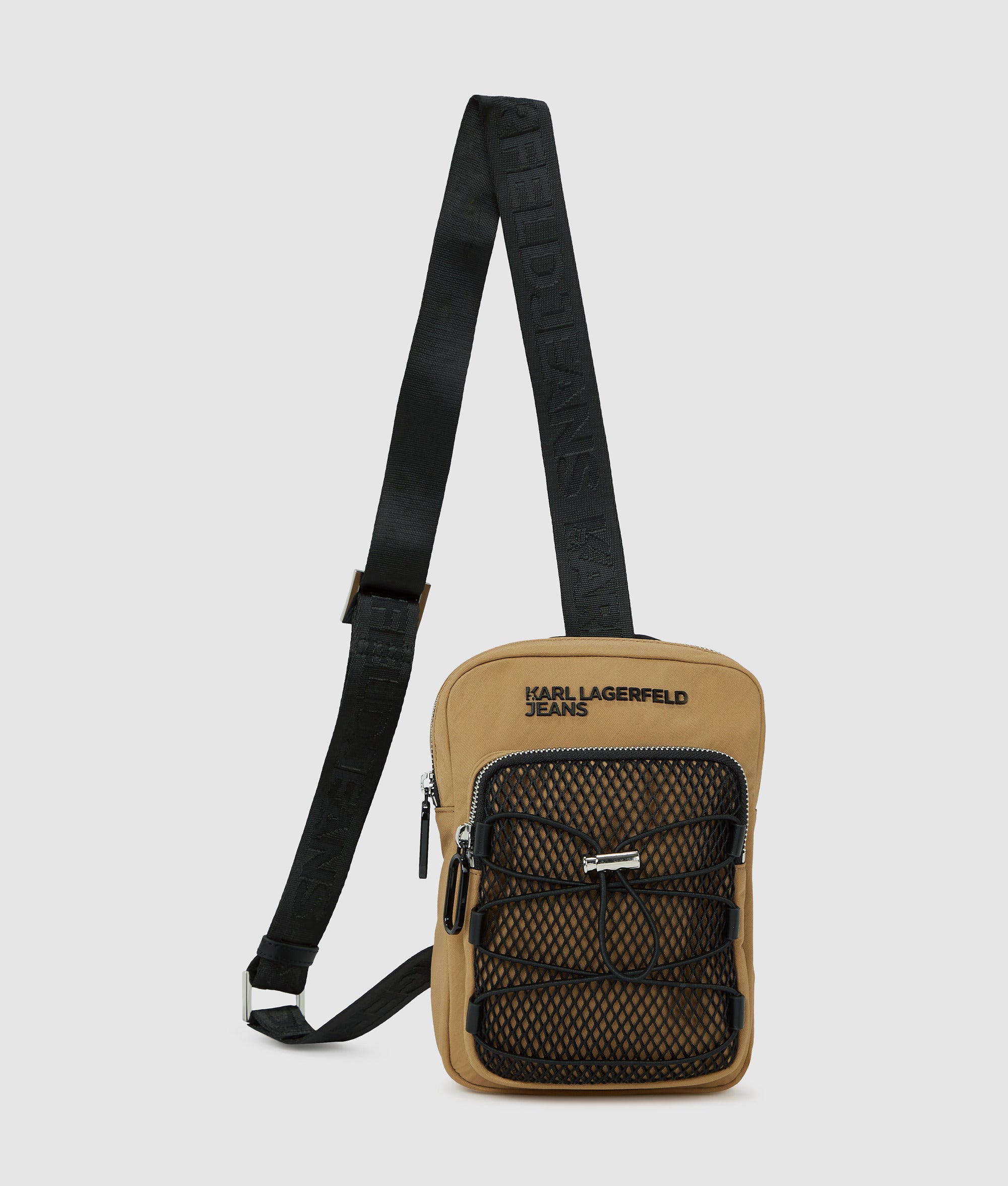 Utility drawstring sling bag