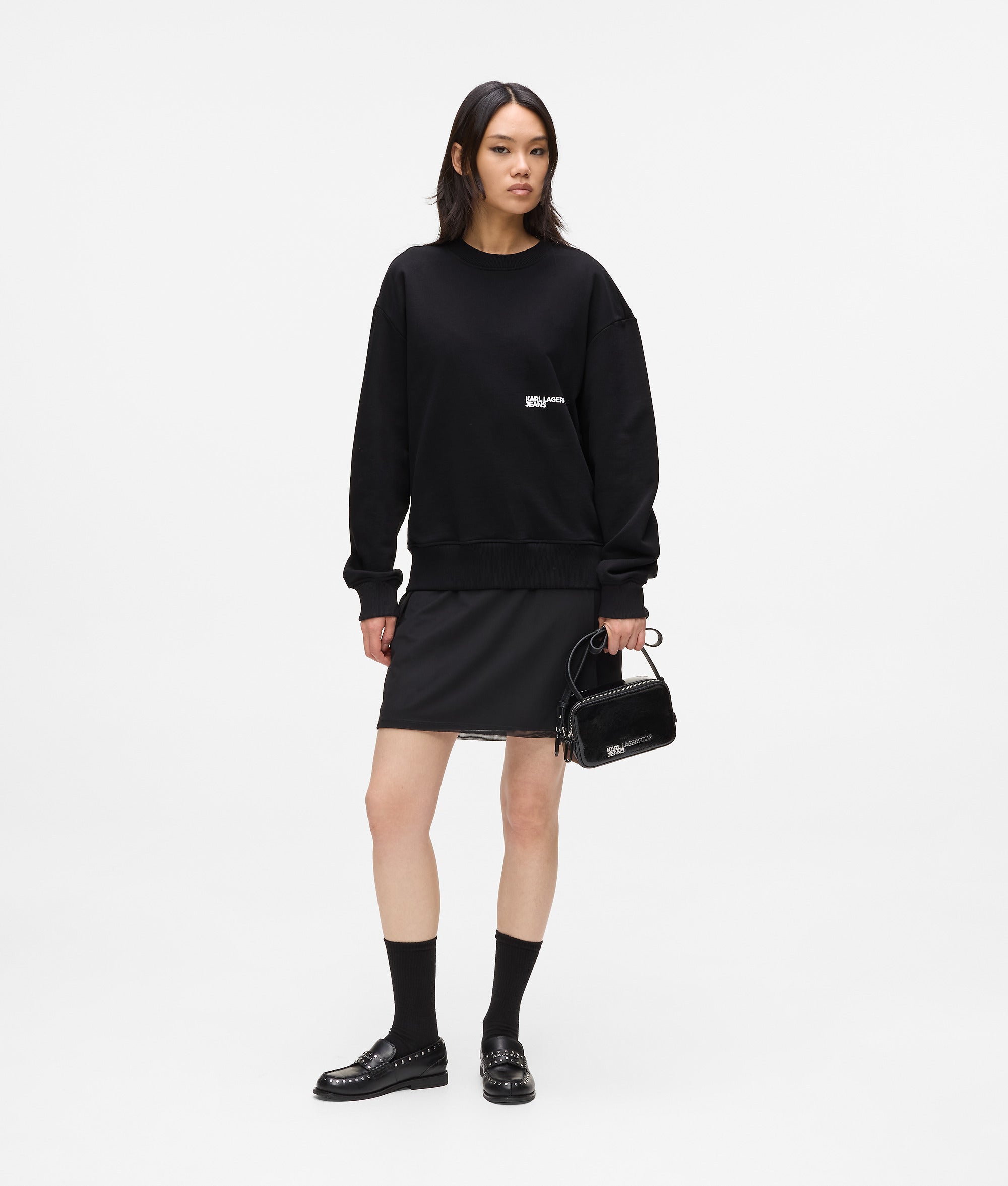 Relaxed Karl quote sweatshirt - Image 4