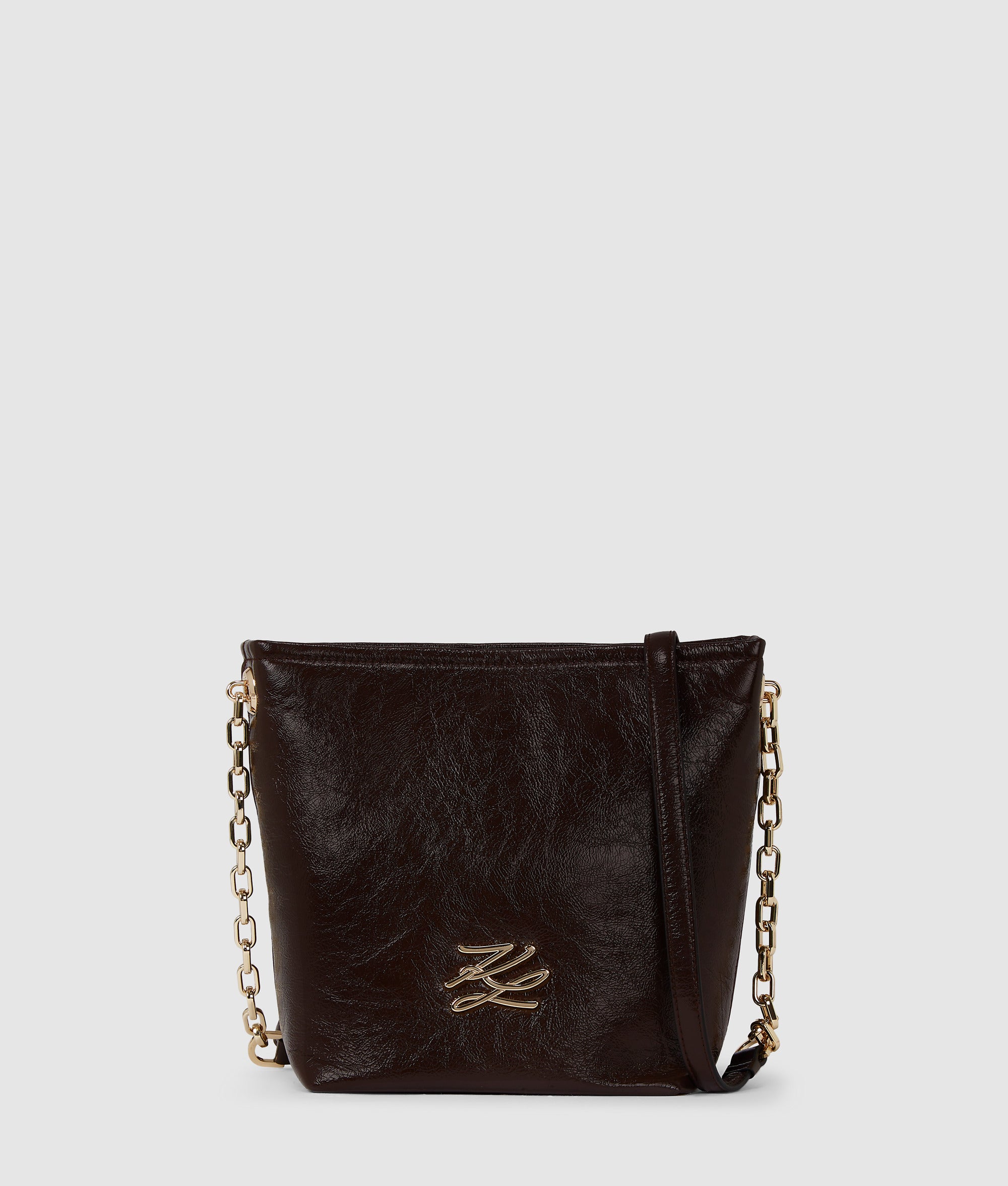 K/Autograph small glossy bucket bag