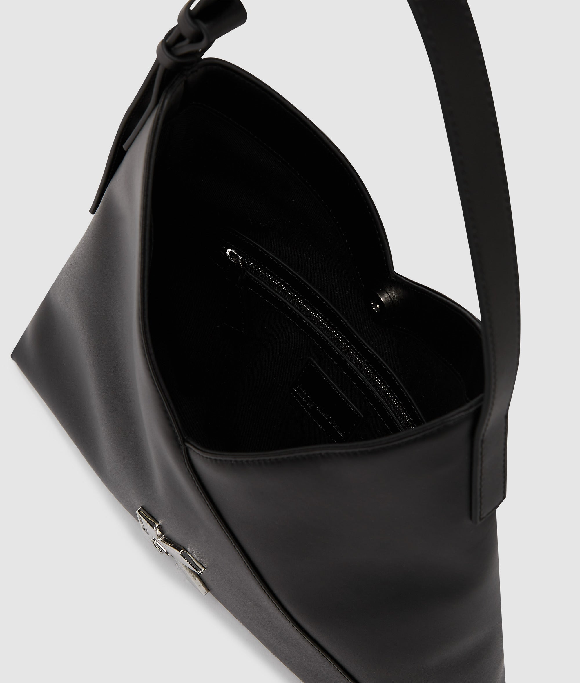 Geo leather small tote bag - Image 5