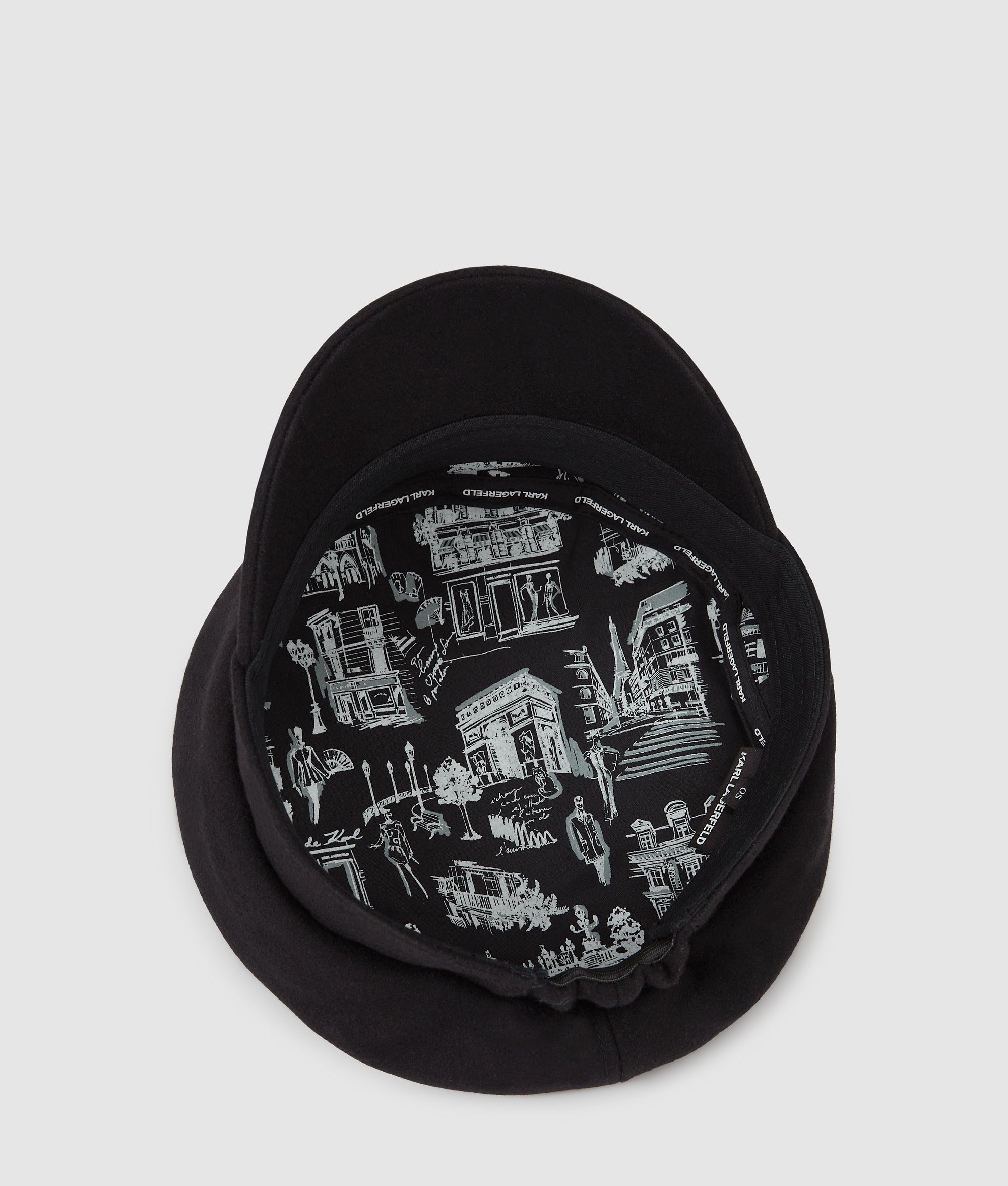 Maison de Karl baker boy cap - Image 2