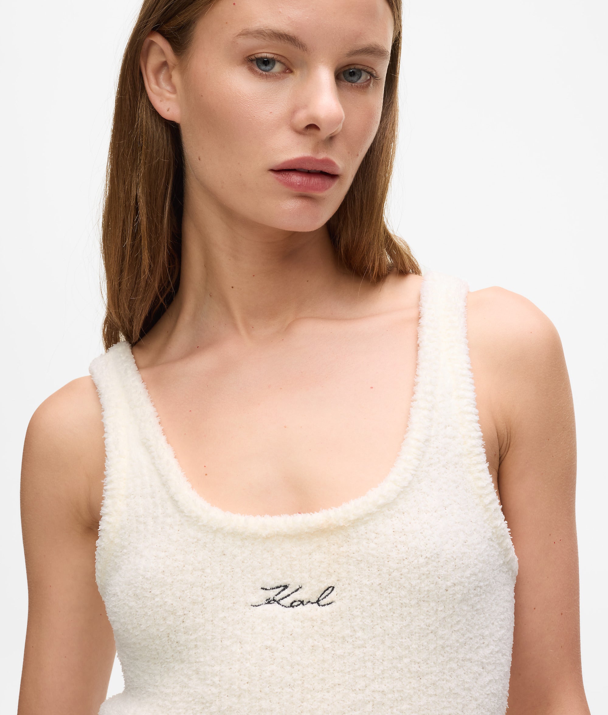 Signature fleece lounge tank top - Image 3