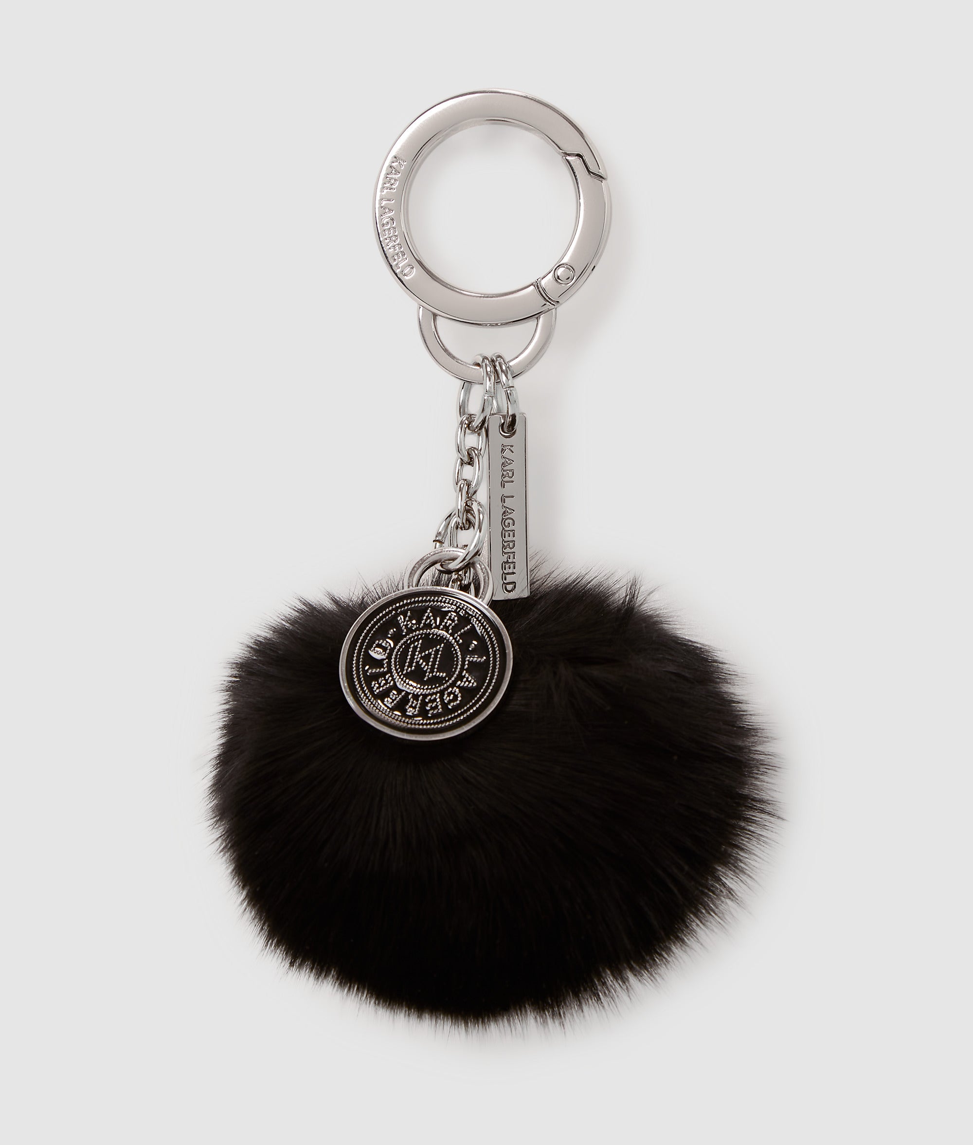 Faux-fur keychain