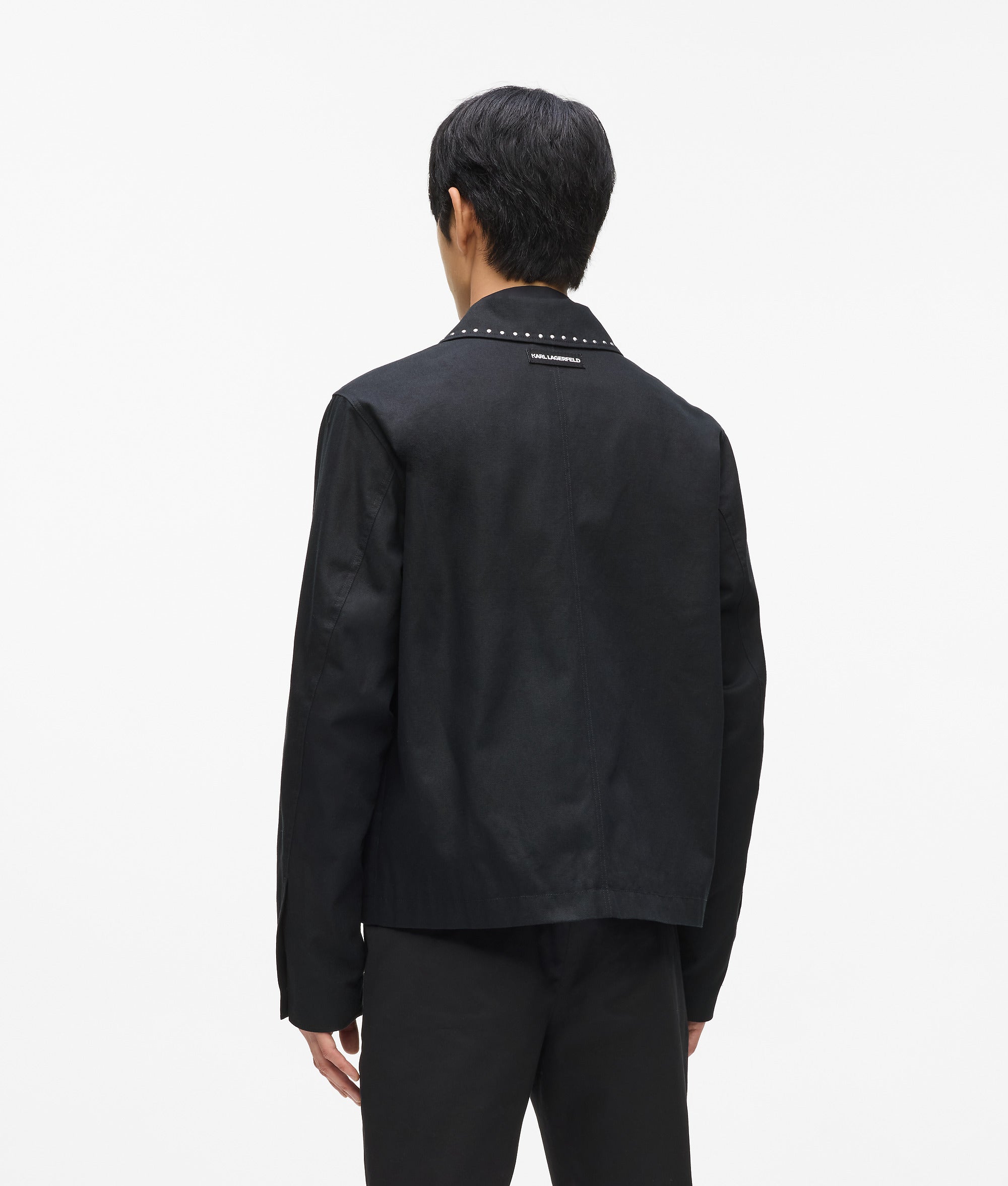 Karl DNA studded jacket - Image 3