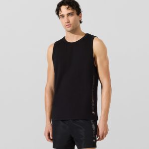 Ikon metallic beach tank top