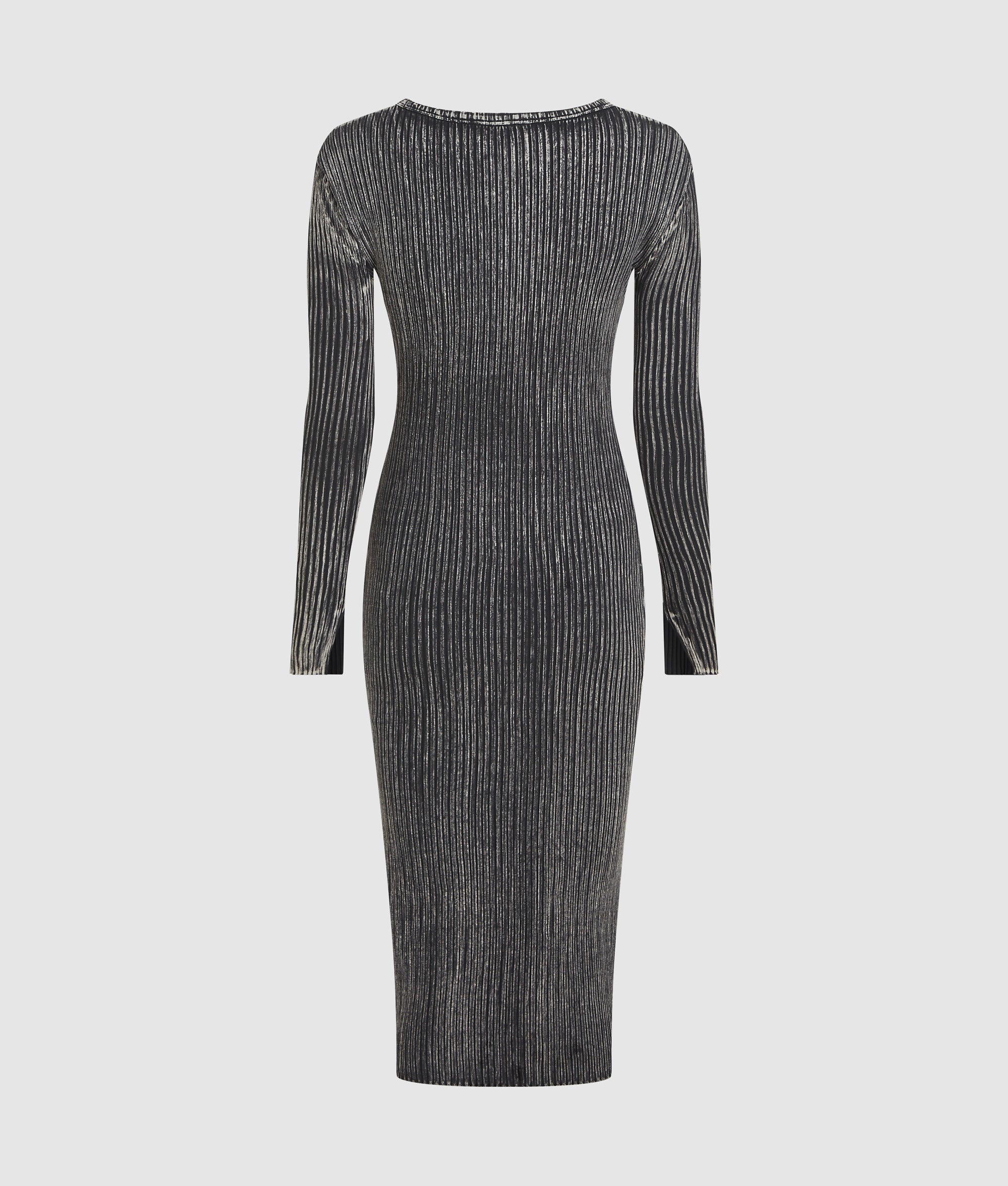 Ribbed long-sleeved dress - Image 6