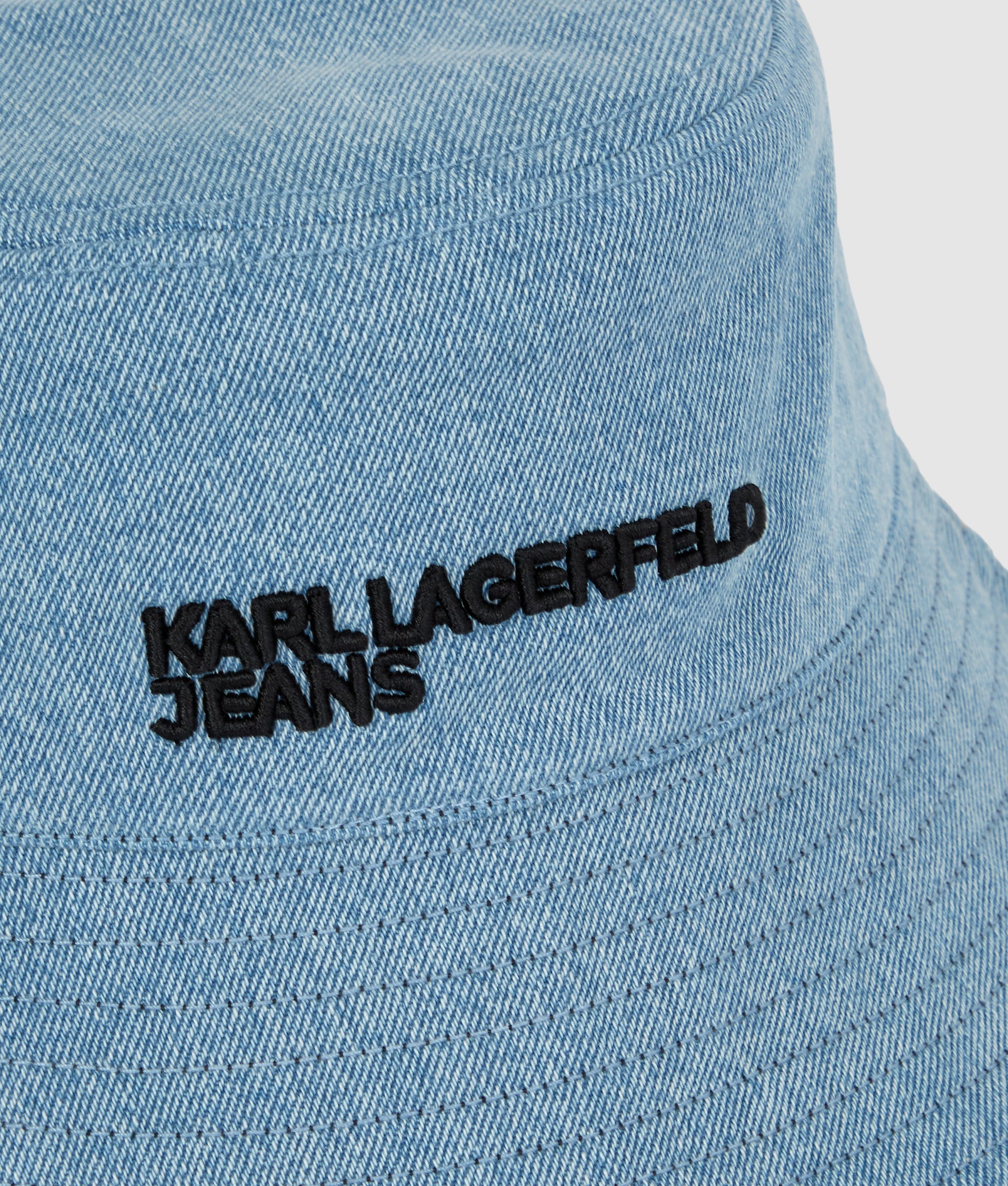 Reversible denim bucket hat - Image 4