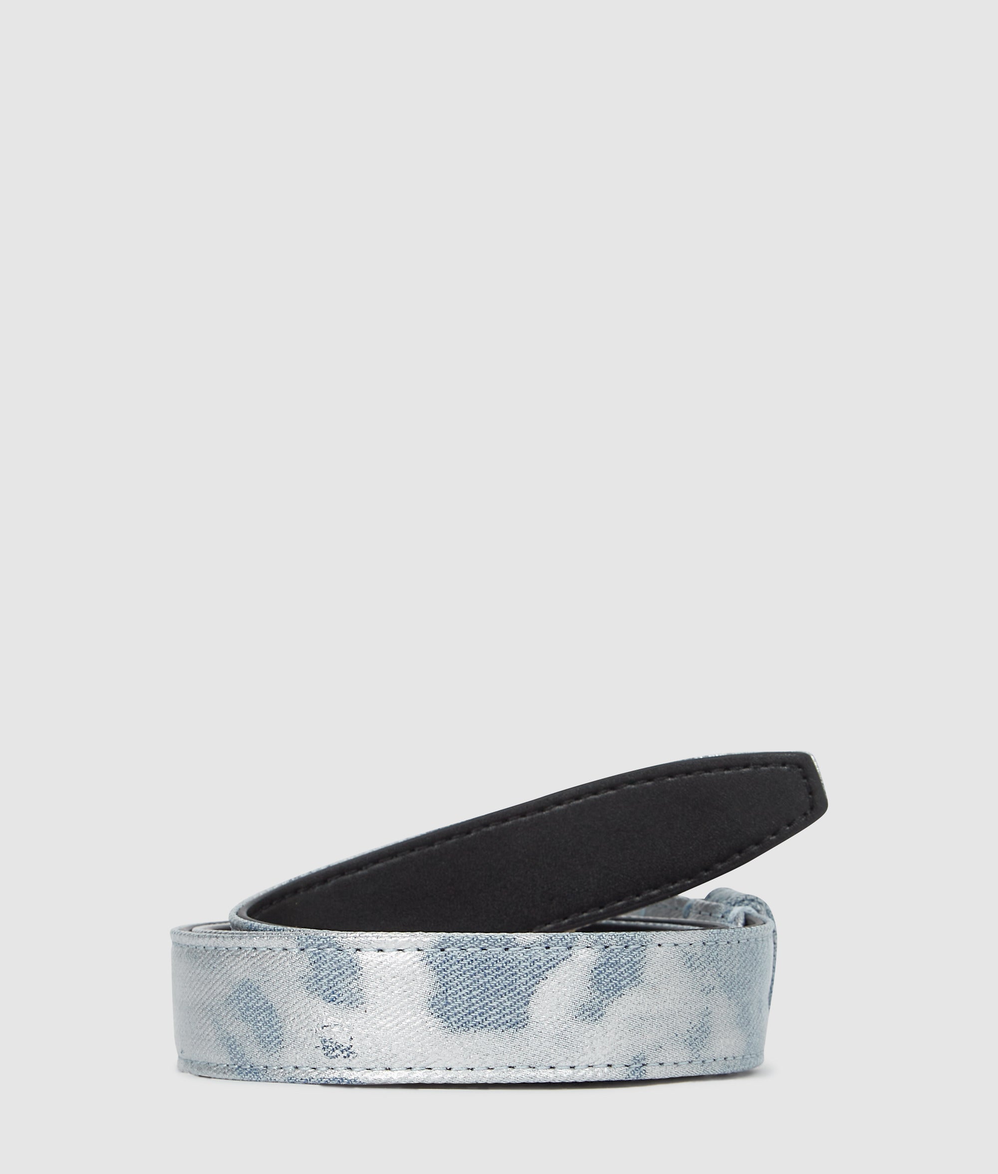 K-logo denim belt - Image 3