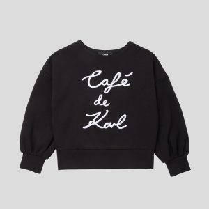 GIRLS CAF?? DE KARL SWEATSHIRT