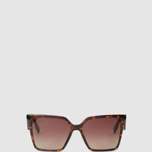 Slim geometric sunglasses